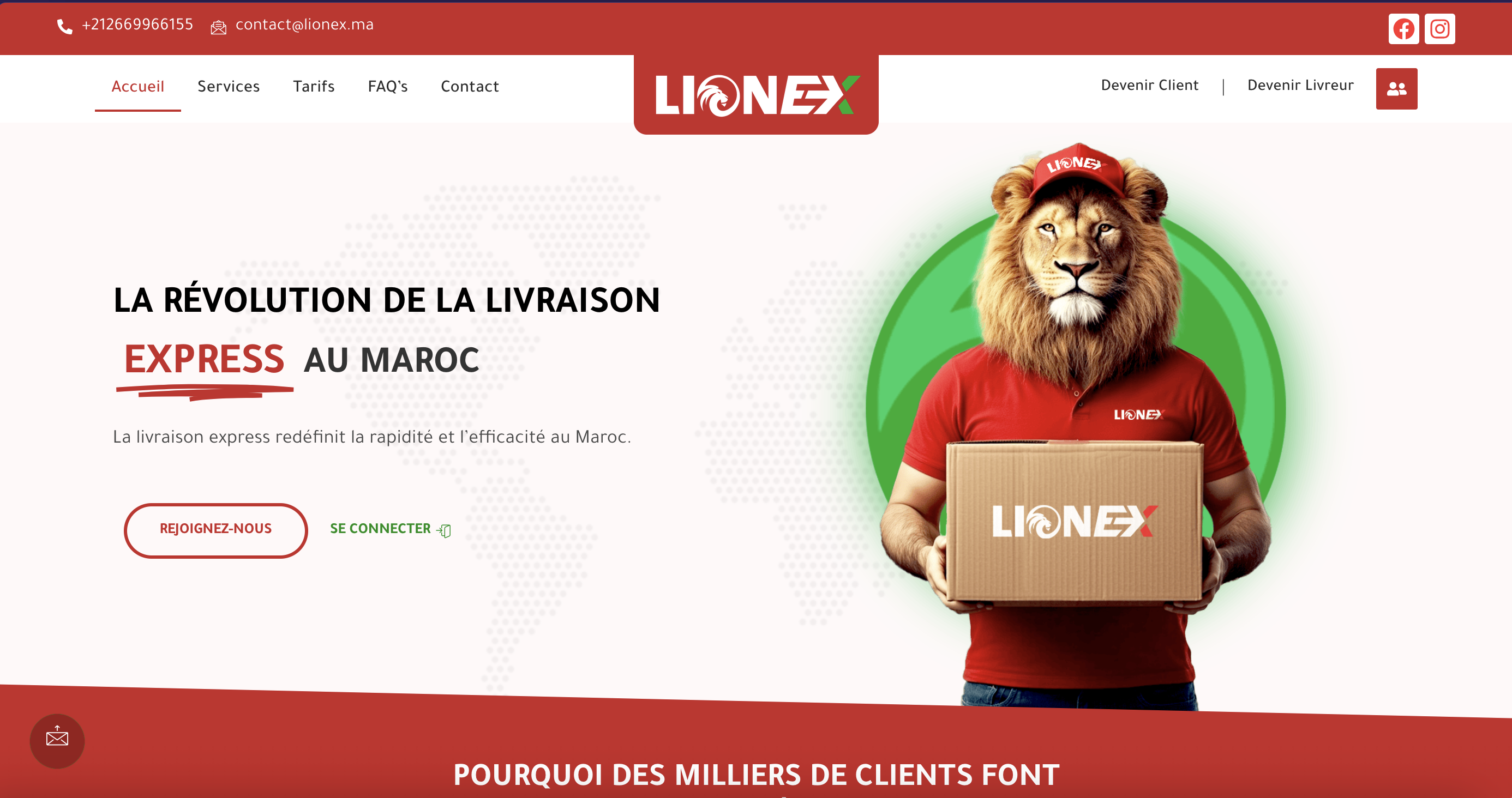 LIONEX — version desktop