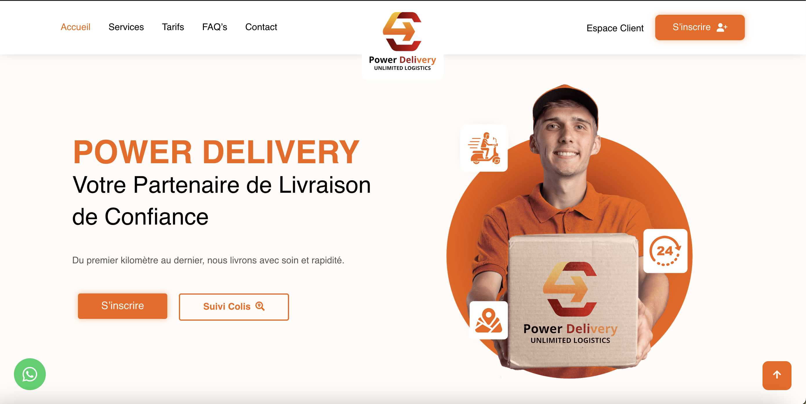 Powerdelivery — version desktop